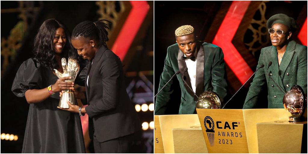 CAF Awards 2023 The Top Highlights As Victor Osimhen Asisat Oshoala