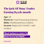 The Jack Of Many Trades Earning ₦450k/month
