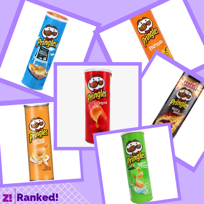 Ranked! Most Popular Pringle Flavours