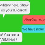 Heads Up: Move With An ID Card In Nigeria Or Be Regarded As A Suspect