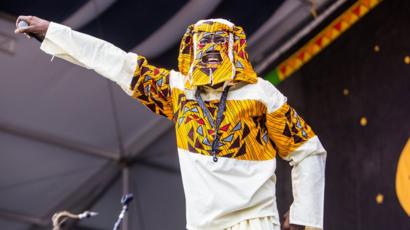 Lagbaja was a headlining act during the 1977 FESTAC.