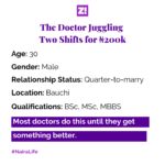 The #NairaLife Of A Doctor Juggling Two Shifts For ₦200k/Month