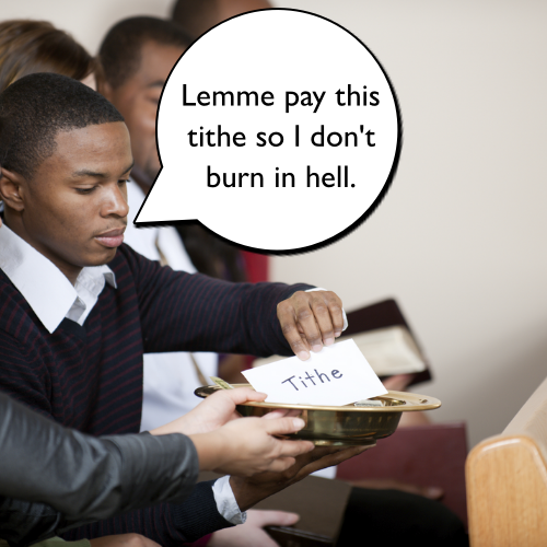 The Spiritual Dangers Of Not Paying Your Tithe, According To This Insane Book