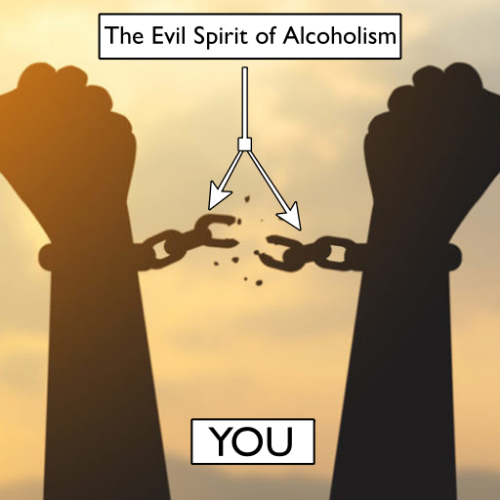 How To Break The Spiritual Curse Of Alcoholism, According To This Insane Book
