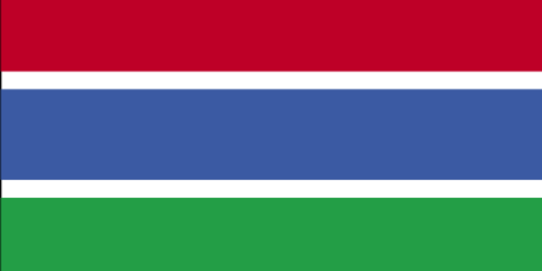 What is the official language of The Gambia?