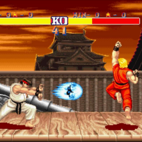 What fighting game is this screenshot from?