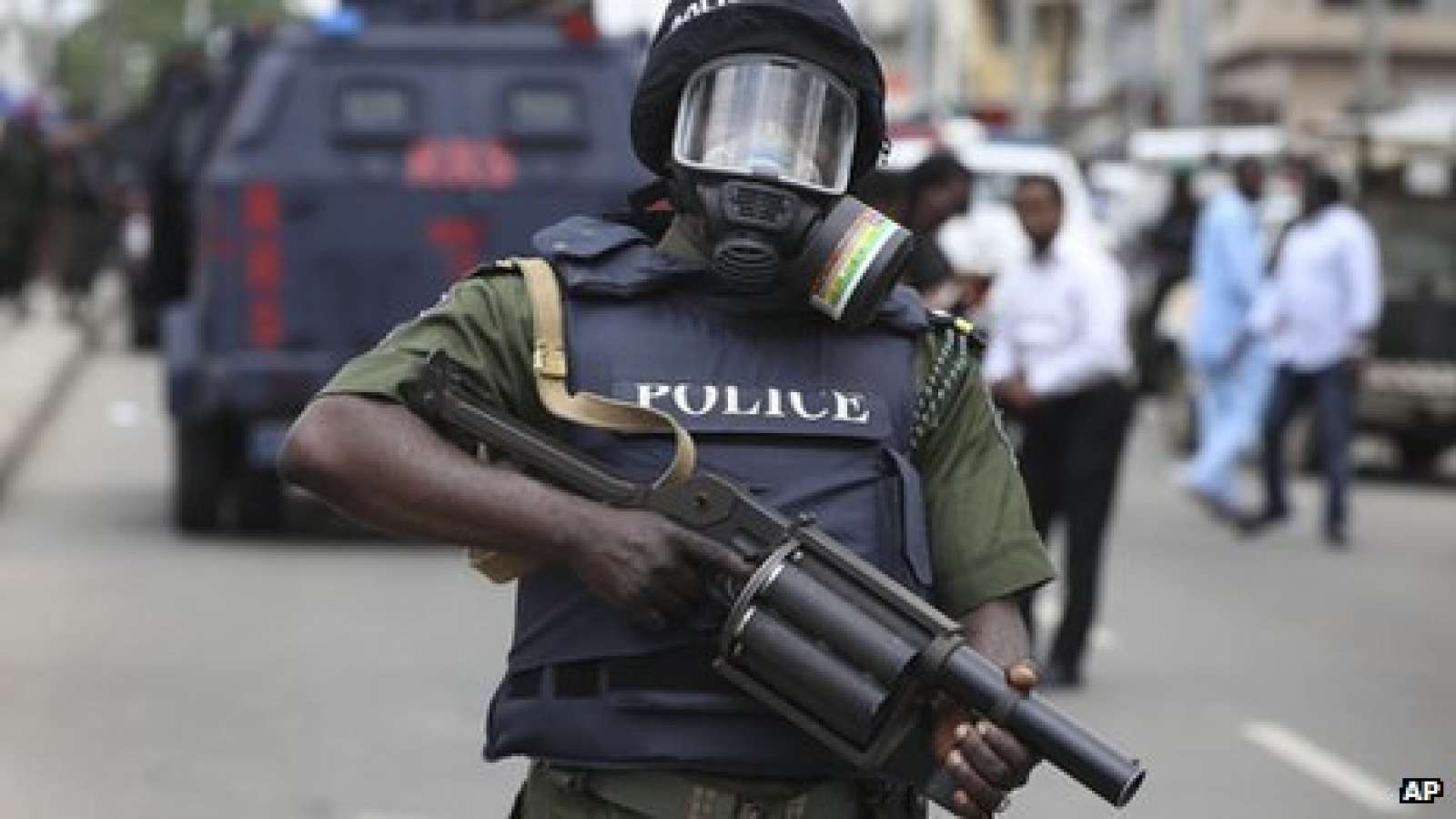 Nigeria police protests
