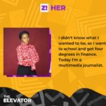 The Elevator: From Four Degrees In Finance To Multimedia Journalist – Aisha Salaudeen