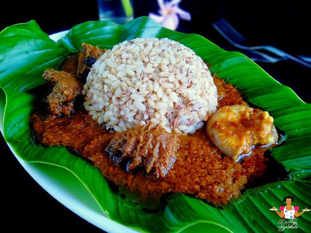 Ofada rice Nigerian foods