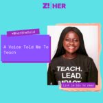 What She Said: A Voice Told Me To Teach