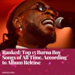 Ranked: Top 15 Burna Boy Songs of All Time, According to Album Release