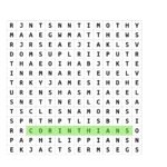 QUIZ: How Many New Testament Books of the Bible Can You Find in This Puzzle?