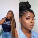 10 Different Ways to Style Knotless Braids
