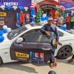 TECNO Rewards Lucky Winner of the TECNO Black Friday Promo With a Brand New BMW Car.