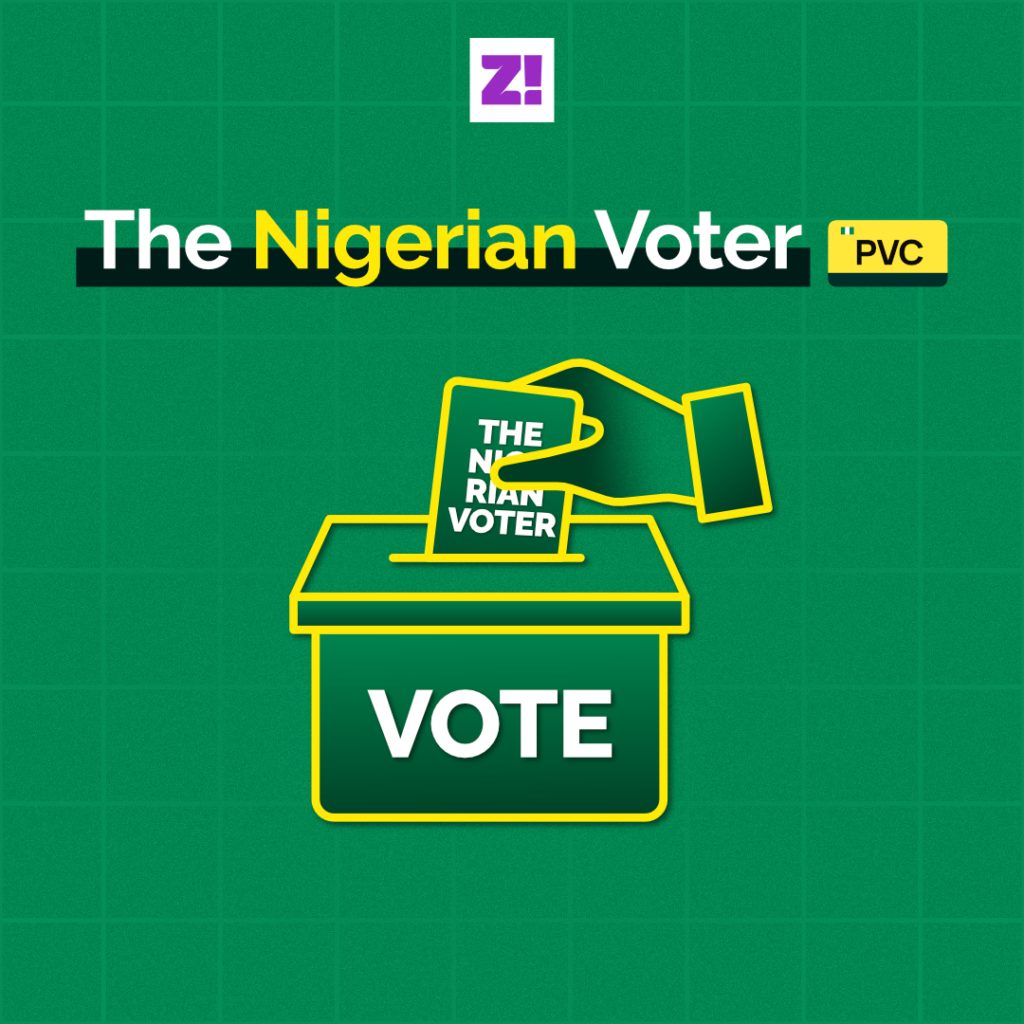 Nigerian voter poster image
