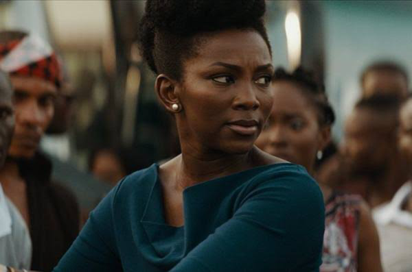 Here’s a focused Genevieve Nnaji. What's the film?