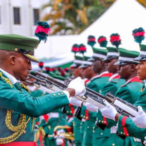 Image of Nigerian Army officers