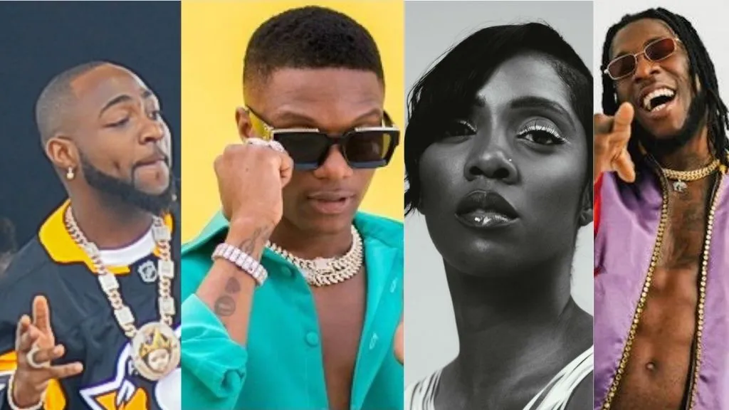 Celebrities from Nigeria i.e Davido, Wizkid, Tiwa Savage and Burna boy - Who owns Nigeria?