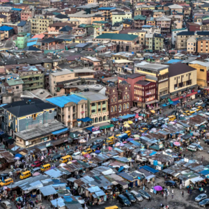 Aerial image of Lagos