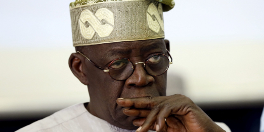 What is the average annual growth rate that Tinubu is targeting?