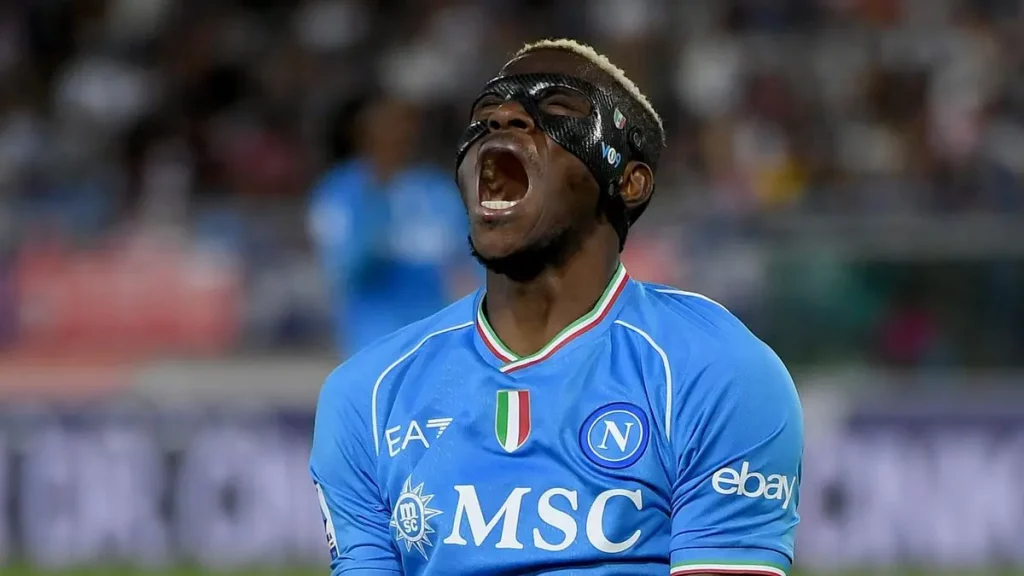 Napoli Sparks Outrage After Trolling Victor Osimhen Over Missed Penalty
