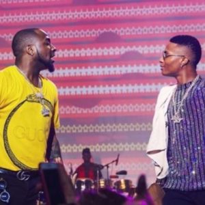 Wizkid and Davido performing live together