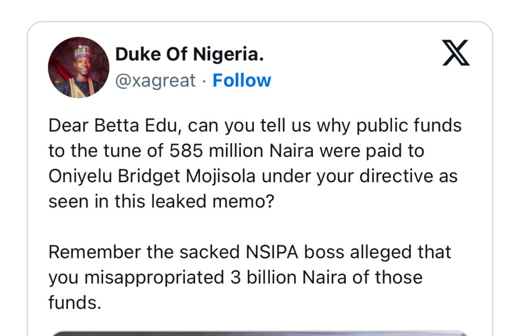 Everything We Know About Minister Betta Edu’s Suspension Over ₦585m Scandal