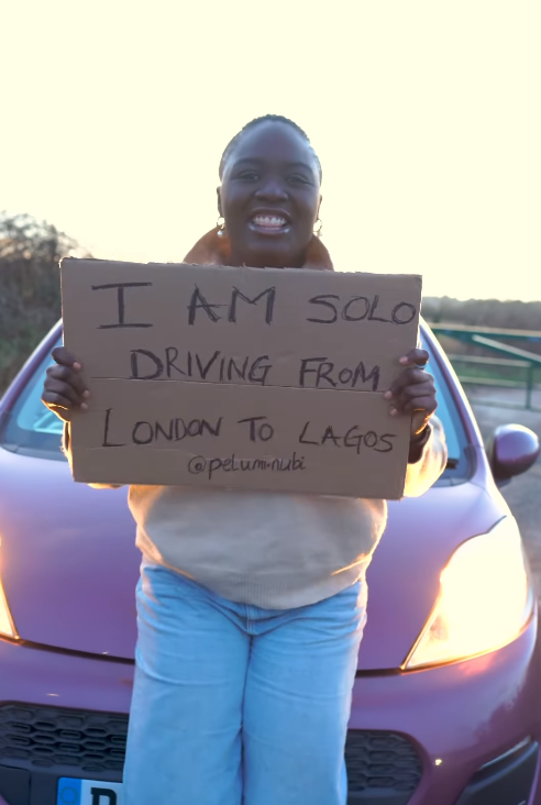Pelumi Nubi: The 29-Year-Old Woman Driving From London to Lagos