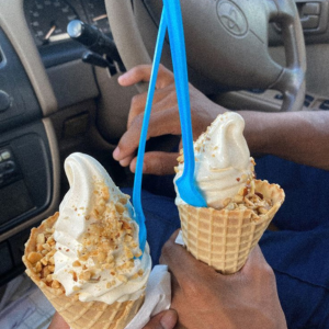 An ice cream date