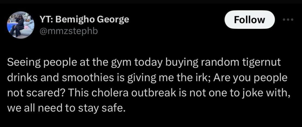 Cholera Outbreak in Nigeria: What’s the Latest Update?