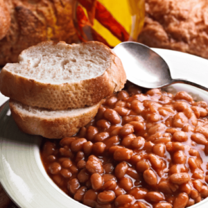 Bread and beans