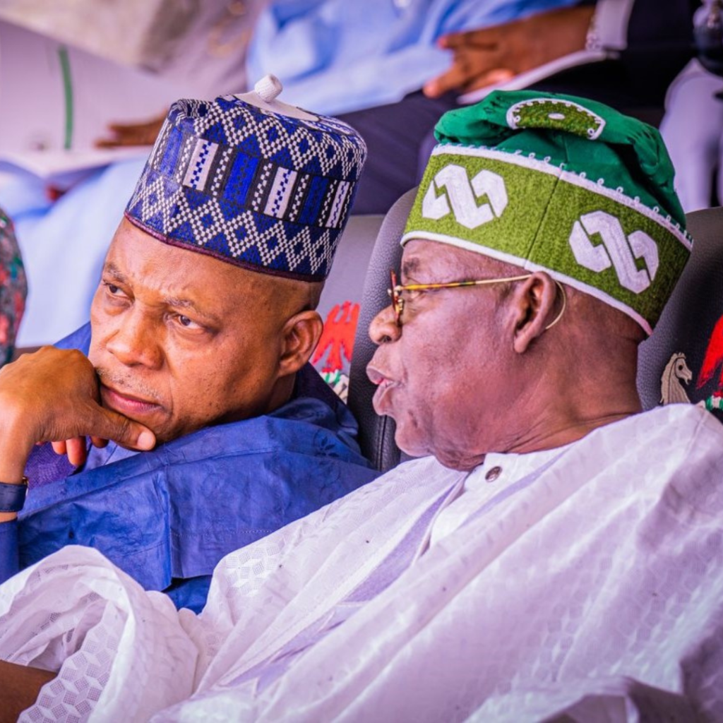 Picture of Tinubu and Shettima