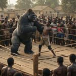 Forget the Debate. Here’s How 100 Nigerian Men Would Actually End A Gorilla’s Career