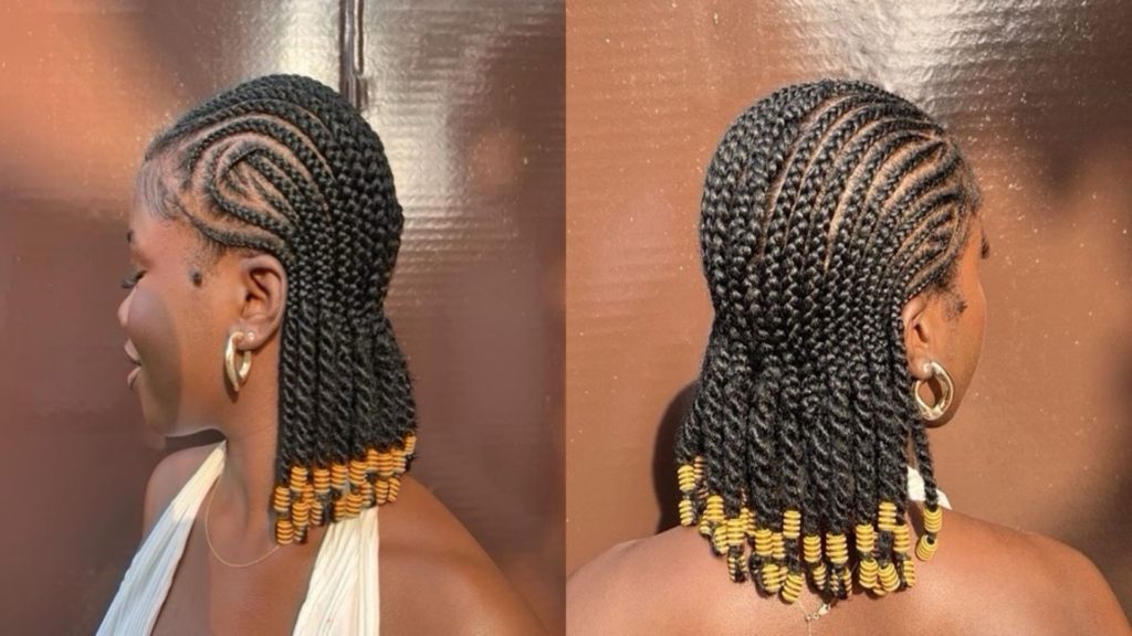 All Back with Kinky and Beads