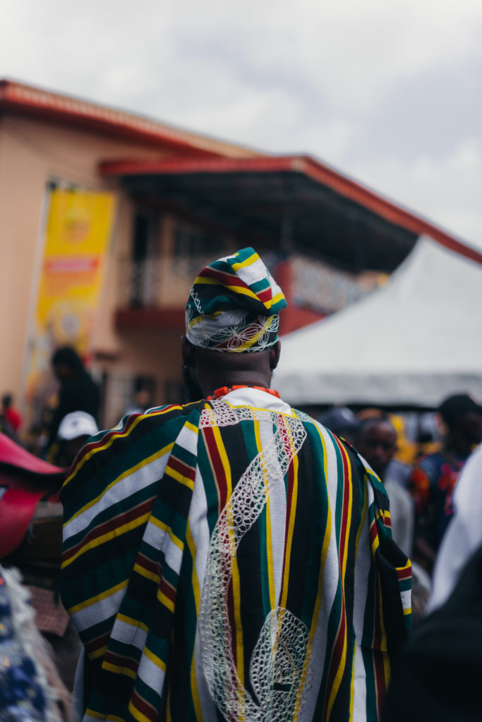 Mayowa Balogun at Ojude Oba 2025. Image by The Storyteller