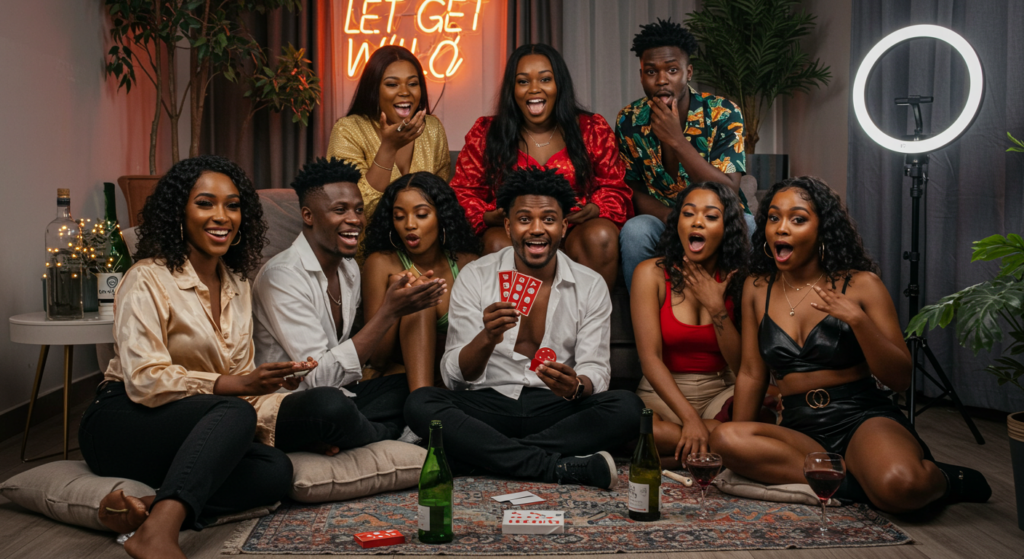 A group with fun games to play when hosting an event