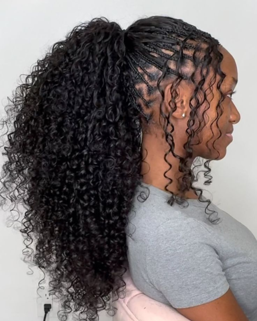 Knotless Boho Braids