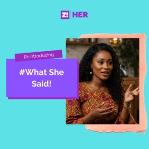 Reintroducing What She Said!