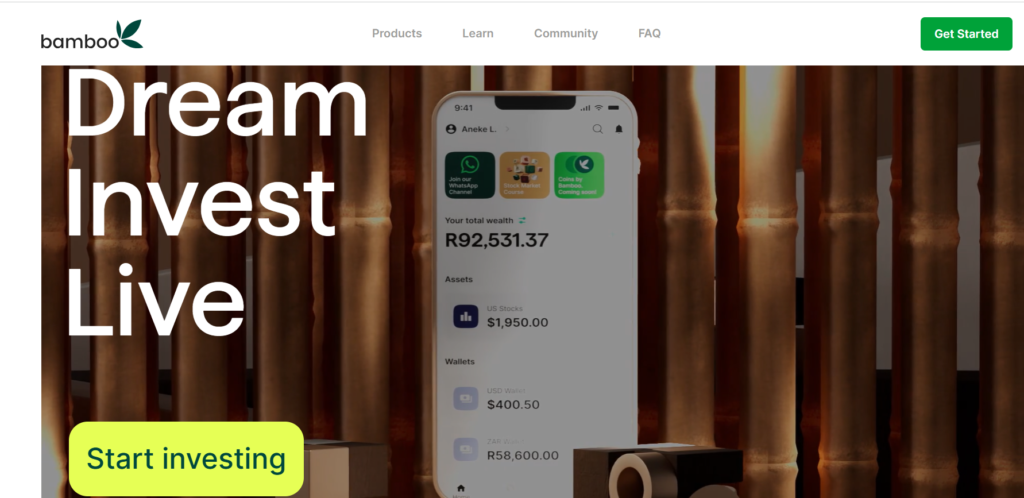 Bamboo: an app to make money