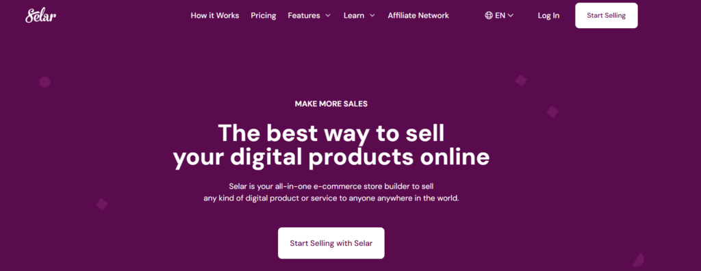 Selar: an app to make money