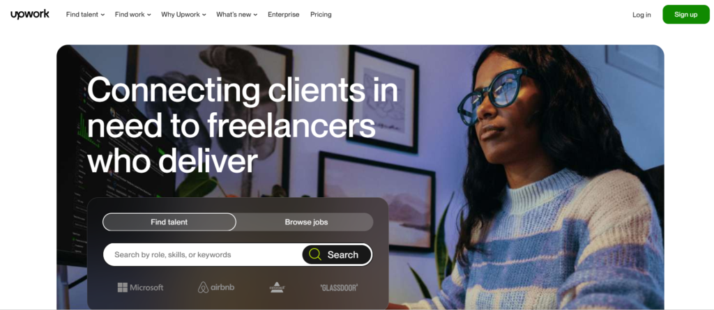 Upwork: an app to make money