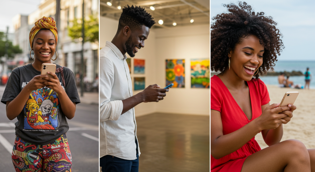 Friends sending new month wishes to the group chat.