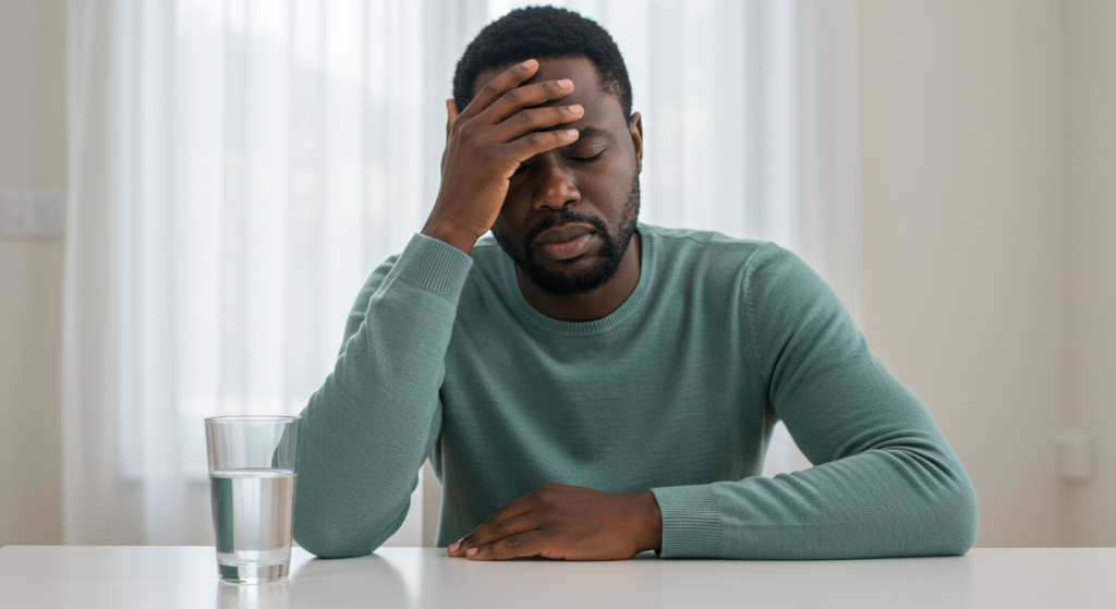 A man thinking, had I known