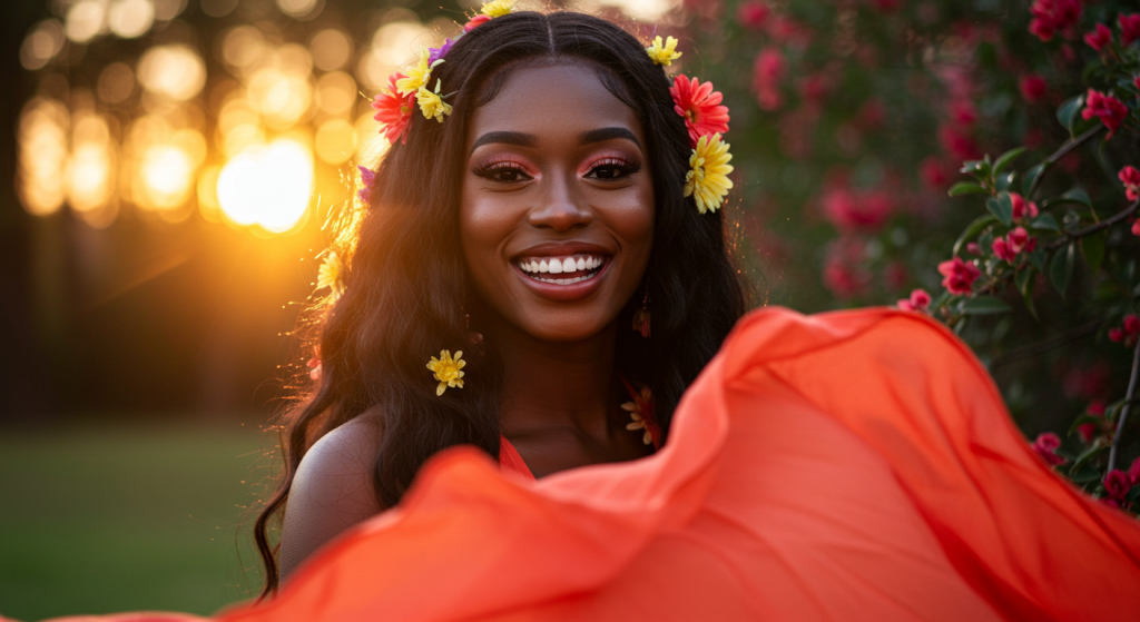 Woman being asked questions to ask a girl