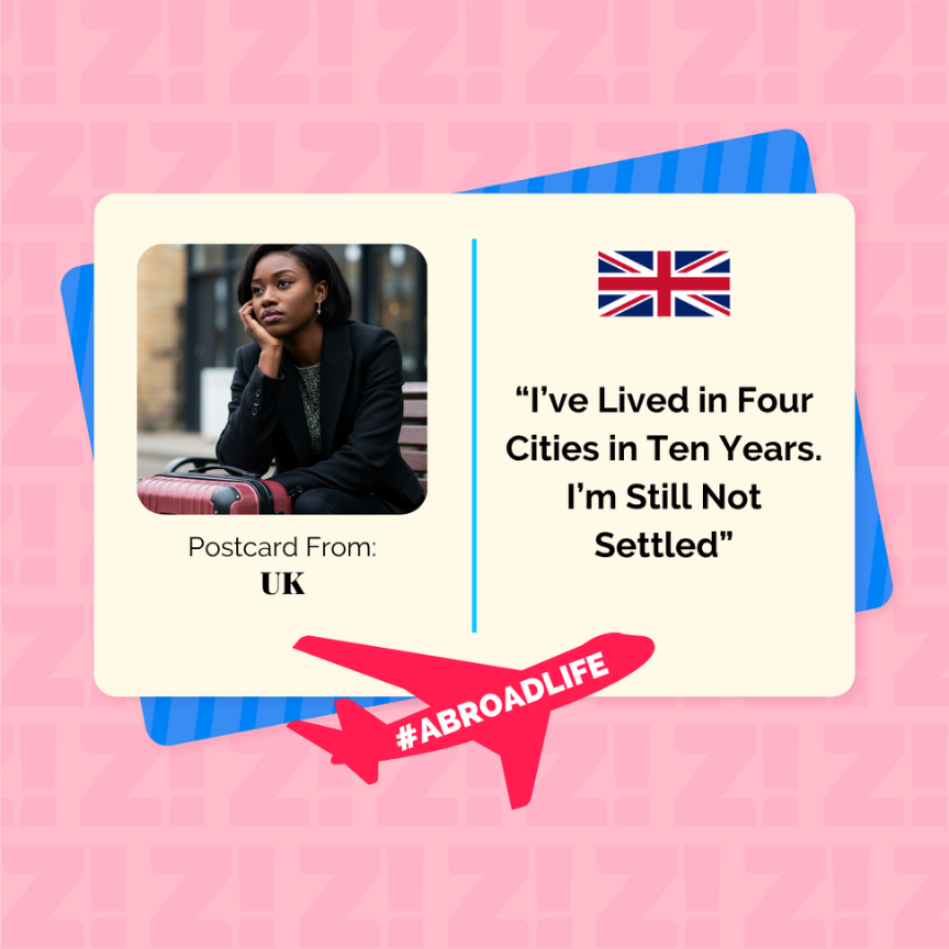 “I’ve Lived in Four Cities in Ten Years. I’m Still Not Settled”—Abroad Life