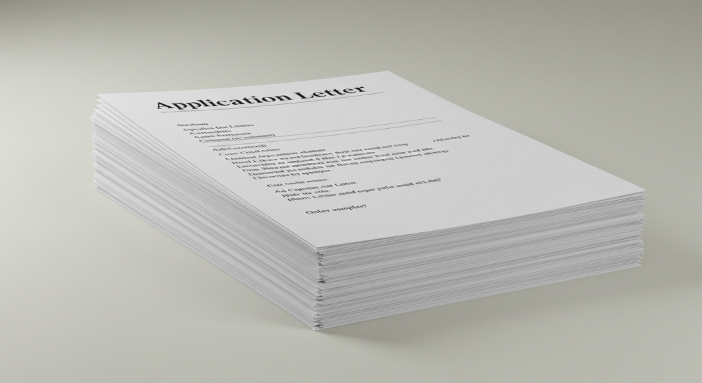 How to Write an Application Letter (Step-by-Step)