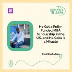 He Got a Fully-Funded MBA Scholarship in the UK, and He Calls it a Miracle — 1000 Ways to Japa