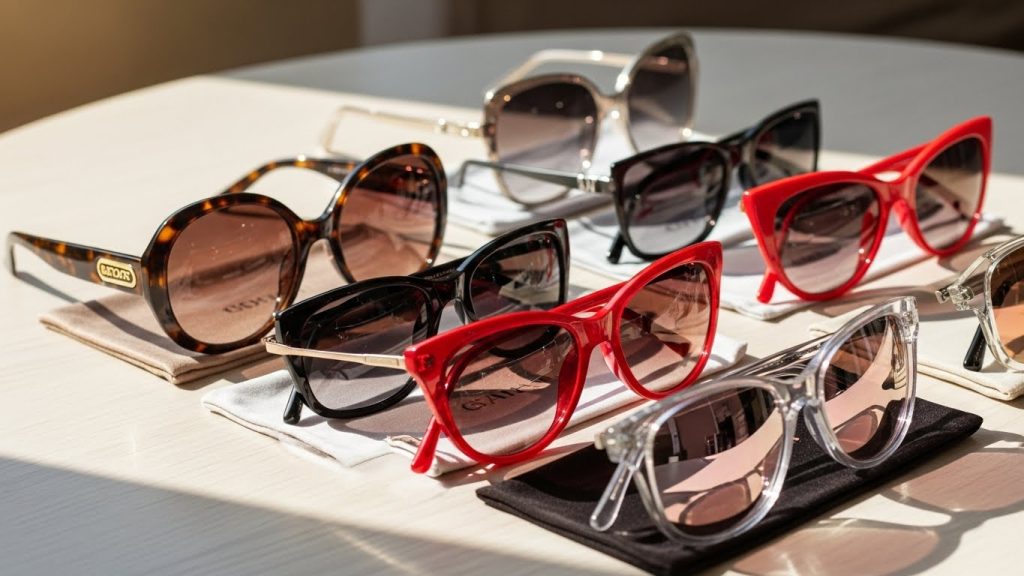 A sunshade collection perfect as Christmas Gift Ideas for her