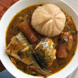 Eba and Ogbono