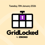 GridLocked: Can You Guess Today’s Answer? (13 January 2026)